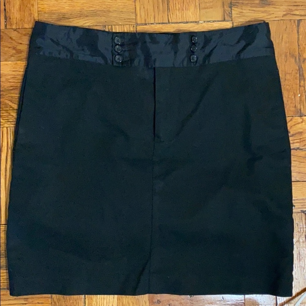 Calvin Klein black skirt with pockets  size :12